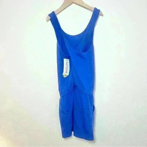 NWT Cat & Jack Girls Blue Romper Size Medium (8) - Picture 4 of 9